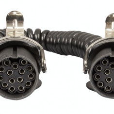 Cablu electric spiralat MVM ECC012, ADR, cu 15 pini, negru EP