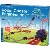 Kit constructie STEM - Inginerie pentru roller coaster 305 piese, Thames &amp; Kosmos