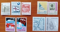 FOROYAR/FEROE(Teritoriu Danez)-&#039;&#039;EU-CEPT&#039;&#039;-4 EMISI DIFERITE-MNH-NESTAMP