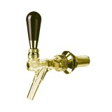Robinet dozator bere - cu compensator, Model Speedy X transparent, culoare aurie