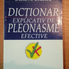 DICTIONAR EXPLICATIV DE PLEONASME EFECTIVE-DORIN N. URITESCU
