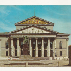FG3 - Carte Postala - GERMANIA - Munchen, Bayerische Staatsoper, circulata 1977
