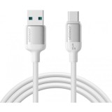 Cablu Date si Incarcare USB-A - USB-C Joyroom S-A62 Lively, 18W, 1.2m, Alb