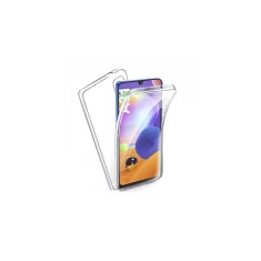 Husa 360 (fata+spate) silicon transparent pentru Samsung A31