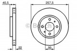 Disc frana FIAT STILO (192) (2001 - 2010) BOSCH 0 986 478 639