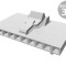 Conector mamă 10 pini 2,54mm
