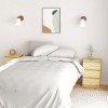 Gossi noptiere, 2 buc., 40x29,5x64 cm, lemn masiv de pin
