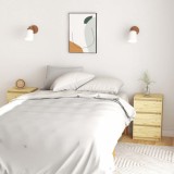 vidaXL Noptiere, 2 buc., 40x29,5x64 cm, lemn masiv de pin