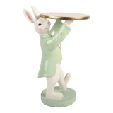Cumpara ieftin Figurina Iepuras polirasina multicolora 19x14x28 cm