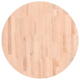 Cumpara ieftin Blat de masa rotund, &Oslash;70x2,5 cm, lemn masiv de fag