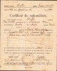 HST A2074 Certificat de naționalitate 1939 Deta