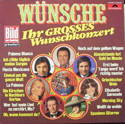 Disc de Vinil -Various &amp;ndash; W&amp;uuml;nsche - Ihr Grosses Wunschkonzert Vinyl foto