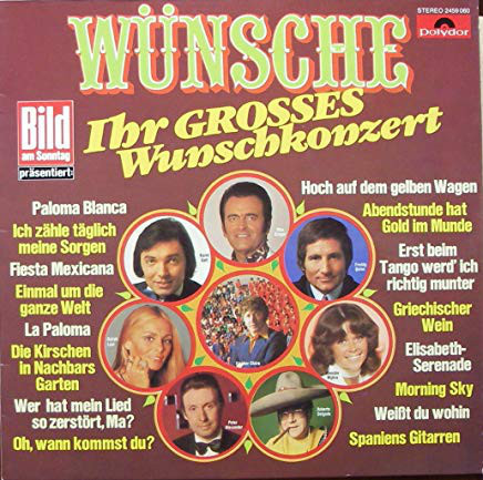 Disc de Vinil -Various &ndash; W&uuml;nsche - Ihr Grosses Wunschkonzert Vinyl