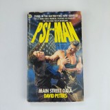Carte PSI-Man - Main Street D.O.A. Autor David Peters, Editura Diamond, Aparitie 1991, SF, Nr. 3, Coperta Paperback, Stare Buna
