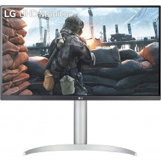 Monitor LED LG 27UP650-W 27 inch UHD IPS White foto