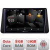 Navigatie Nissan Micra intre anii 2014-2019 Android Octa Core Qualcomm 2K Qled 8+128 DTS DSP 360 4G Optical CarStore Technology