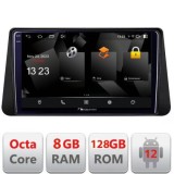 Navigatie Nissan Micra intre anii 2014-2019 Android Octa Core Qualcomm 2K Qled 8+128 DTS DSP 360 4G Optical CarStore Technology