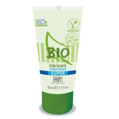 HOT BIO Superglide - Lubrifiant pe Bază de Apă Bio, 50 ml