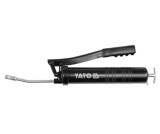 Masina de gresat YATO, 400 ml, cu furtun rigid, profesionala, presiune 70 MPa, pentru atelier auto si service