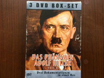 Das Phanomen Adolf Hitler Teil 2 after mein kampf der totale krieg 3 DVD Box set foto