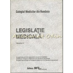 Legislatie Medicala II - Colegiul Medicilor Din Romania