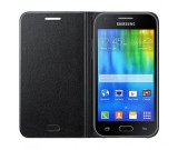 Cumpara ieftin Pachet Folie Sticla + Husa Originala Samsung Galaxy J1 J100 EF-FJ100BBEGWW, Negru