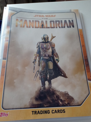 Topps STAR WARS - Mandalorian - binder nou + 15 carduri foto