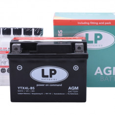 Baterie Moto LP Batteries Agm 3Ah 40A 12V MA YTX4L-BS