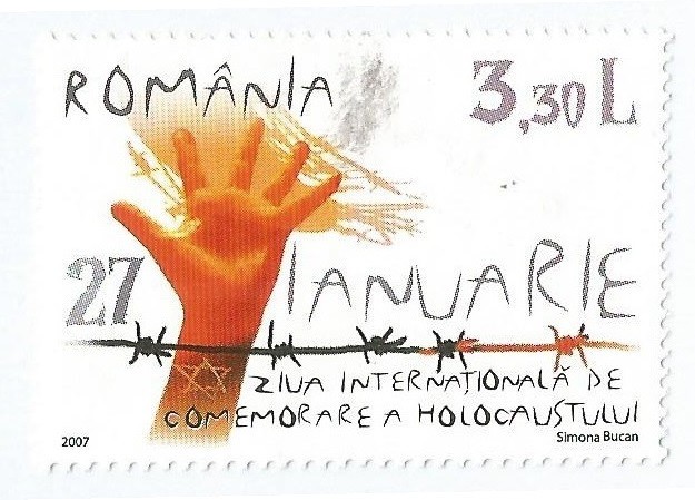 |Romania, LP 1754/2007, Ziua Internationala de Comemorare a Holocaustului, MNH