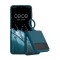 Husa kwmobile pentru Samsung Galaxy Z Flip4, Silicon, Albastru, 58786.57