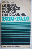Sistemul partidelor politice din Romania (1918-1940) &ndash; Al. Gh. Savu