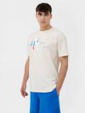 Tricou oversize cu imprimeu pentru bărbați, 4F Sportswear