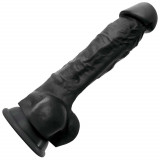 Colours Pleasures - Dildo realist, negru, 22.5 cm, Orion