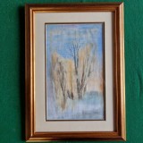 Cumpara ieftin RADINSCHI CONSTANTIN - PEISAJ DE TOAMNA - acuarela anii '80