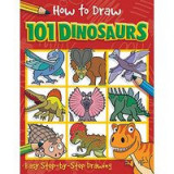 How to Draw 101 Dinosaurs