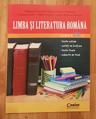 Limba si literatura romana cls. a IX-a&amp;nbsp;de Mihaela Cirstea foto