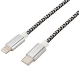 Cumpara ieftin Cablu de incarcare si transfer de date GoGEN USB-C / Lightning, 2 metri,