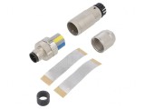 Mufă M12 4 PIN Ethernet pe Cablu IP67