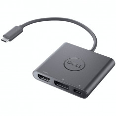 Adaptor Dell USB-C - HDMI - DisplayPort Black foto