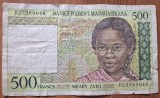 500 francs Madagascar