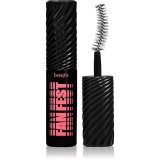 Benefit Fan Fest Fanning &amp; Volumizing Mascara Mini mascara pentru volum si consistenta culoare Hyper Black 4 g