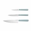 Set Cutite BergHOFF Slate, 3 piese, Otel, Albastru HighLine Cooking