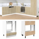 Gossi dulap pentru cuptor, stejar sonoma, 60 x 46 x 81,5 cm, pal