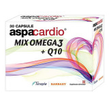 Aspacardio Mix Omega 3 cu Q10 30 capsule Terapia