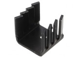 Radiator Negru TO220 19x22x19.2mm 21K/W