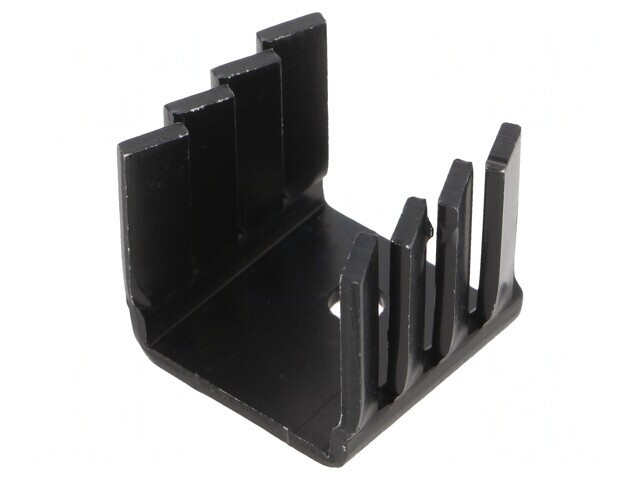 Radiator Negru TO220 19x22x19.2mm 21K/W
