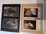 Cumpara ieftin LOT 4 FILE ALBUM POZE / FOTOGRAFII/ VECHI ALB NEGRU ANII 20-30