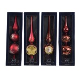 Cumpara ieftin Varf pentru brad - Glass Tree Topper Big - Oxblood - mai multe modele | Kaemingk