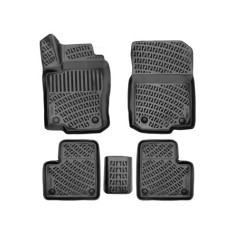 Set covorase auto din cauciuc tip tavita pentru Mercedes M-Class W166 2011-2015, Gle-Class 2015-2019
