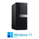 Calculator Dell OptiPlex 7060 MT, Hexa Core i5-9500, 16GB DDR4, SSD, Win 11 Home